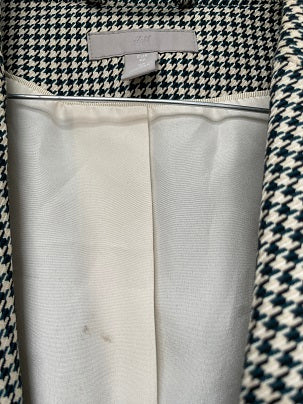 Rubynee Vintage y2k H and M Black and white Check Blazers