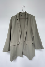 Vintage y2k Military green women's blazers