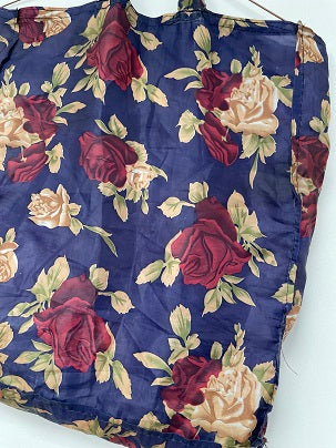 Rubynee Vintage y2k Hibiscus flower pattern bag