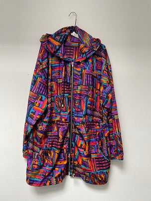 Rubynee Vintage y2k Speedo rain parka jacket