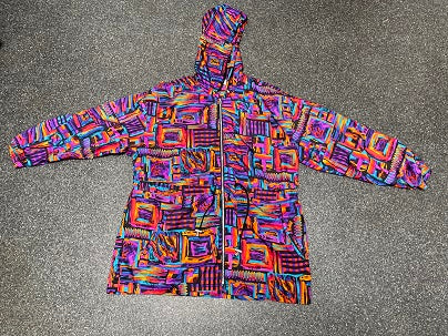 Rubynee Vintage y2k Speedo rain parka jacket