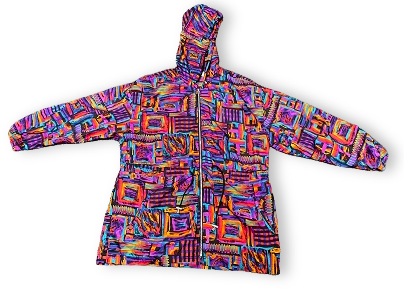 Rubynee Vintage y2k Speedo rain parka jacket