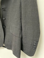 Rubynee Vintage y2k skopes Grey mens suit jacket