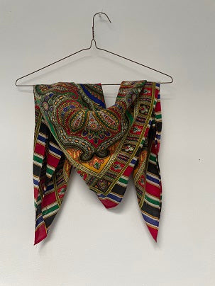 Rubynee Vintage y2k Babushka scarf in Multi