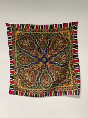 Rubynee Vintage y2k Babushka scarf in Multi