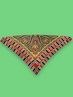 Rubynee Vintage y2k Babushka scarf in Multi