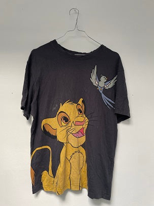 Rubynee Vintage Disney lion king black print t-shirt