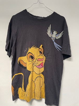 Rubynee Vintage Disney lion king black print t-shirt