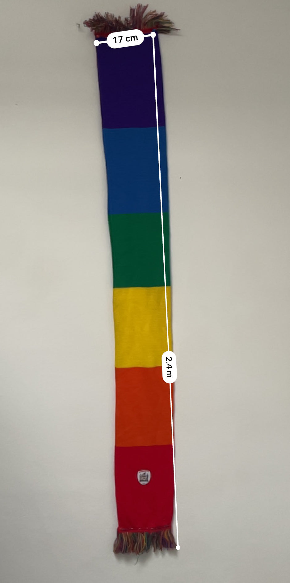 Rubynee Vintage y2k Barnsley FC multi scarf