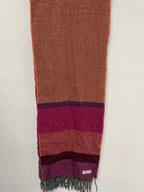 Rubynee Vintage y2k multi-stripe print scarf