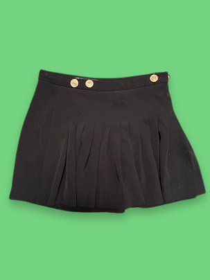 Rubynee Vintage y2k women's Zara black mini skirt