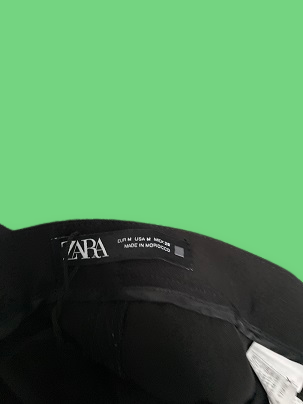 Rubynee Vintage y2k women's Zara black mini skirt