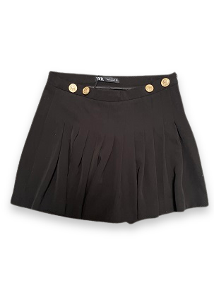 Rubynee Vintage y2k women's Zara black mini skirt