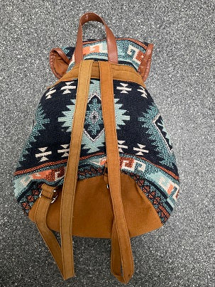 Rubynee Vintage y2k Ethnic Striped Print Casual Youth Traditional Bag