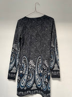 Rubynee Vintage y2k White Mark Women's Sandrine Embroidered Sweater Dress