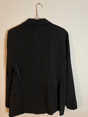 Rubynee Vintage y2k women's pinstripe black blazers