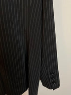 Rubynee Vintage y2k women's pinstripe black blazers