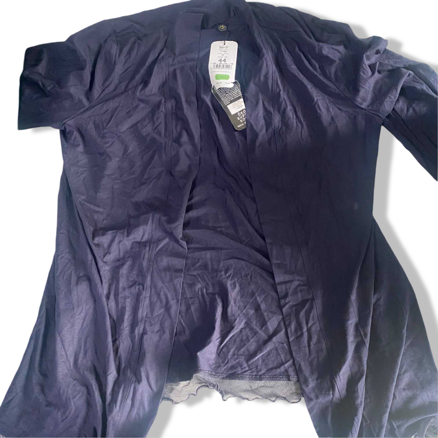 Vintage women Eugen Klein navy blue jacket top size 44| SKU 6303