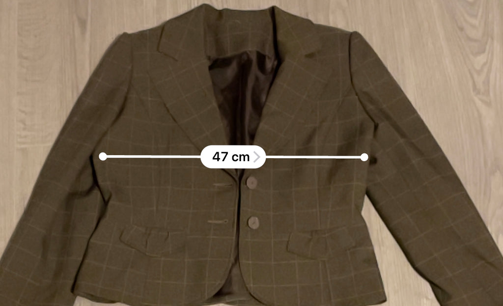 Rubynee Vintage Y2k Women's Plaid Blazer Wool Blend and Wide Leg pants