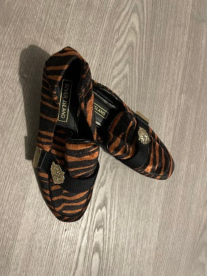 Rubynee Vintage y2k River Island zebra print casual loafers shoes