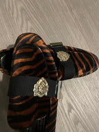 Rubynee Vintage y2k River Island zebra print casual loafers shoes