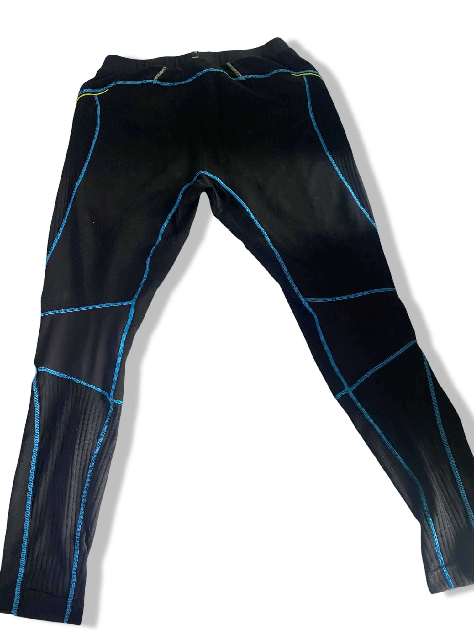 Vintage black men training muscle tight pant in XL|L32 W30| SKU  6306