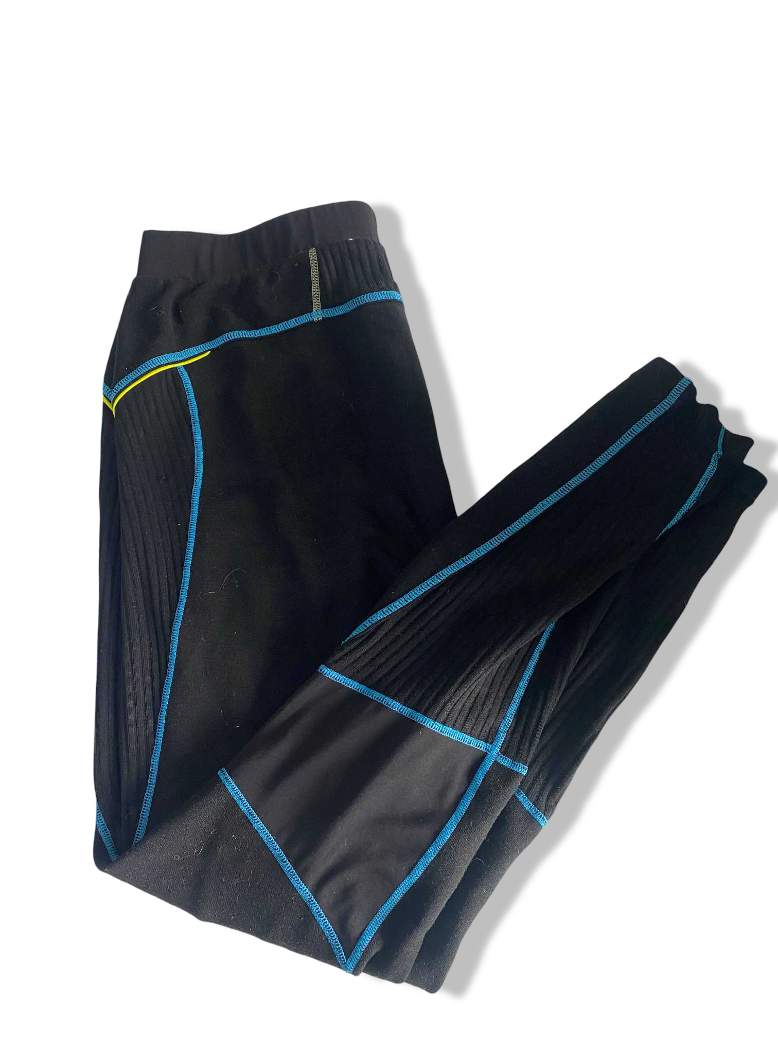 Vintage black men training muscle tight pant in XL|L32 W30| SKU  6306