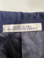 Vintage men Navy blue casual fit blazer in L|L32 W35|SKU 6308