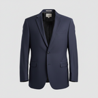 Vintage men Navy blue casual fit blazer in L|L32 W35|SKU 6308
