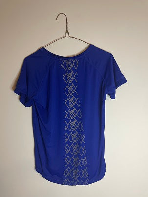 Rubynee Vintage y2k Women short sleeve blue t-shirt
