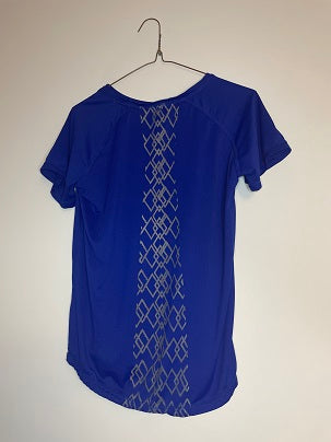 Rubynee Vintage y2k Women short sleeve blue t-shirt
