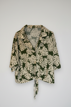 Rubynee Vintage y2k womens Hawaiin pattern shirts