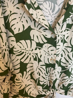 Rubynee Vintage y2k womens Hawaiin pattern shirts