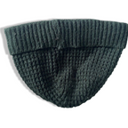 Vintage green knitted beanie cap|SKU 6325