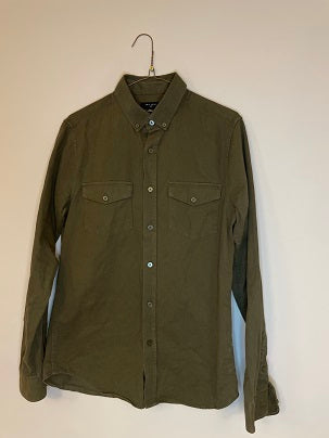 Rubynee Vintage y2k New look green military shirt size S