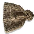 Vintage Barts cream crochet knitted beanie hat|SKU 6326