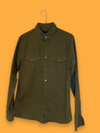 Rubynee Vintage y2k New look green military shirt size S