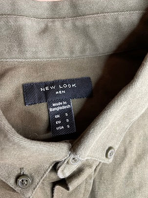 Rubynee Vintage y2k New look green military shirt size S