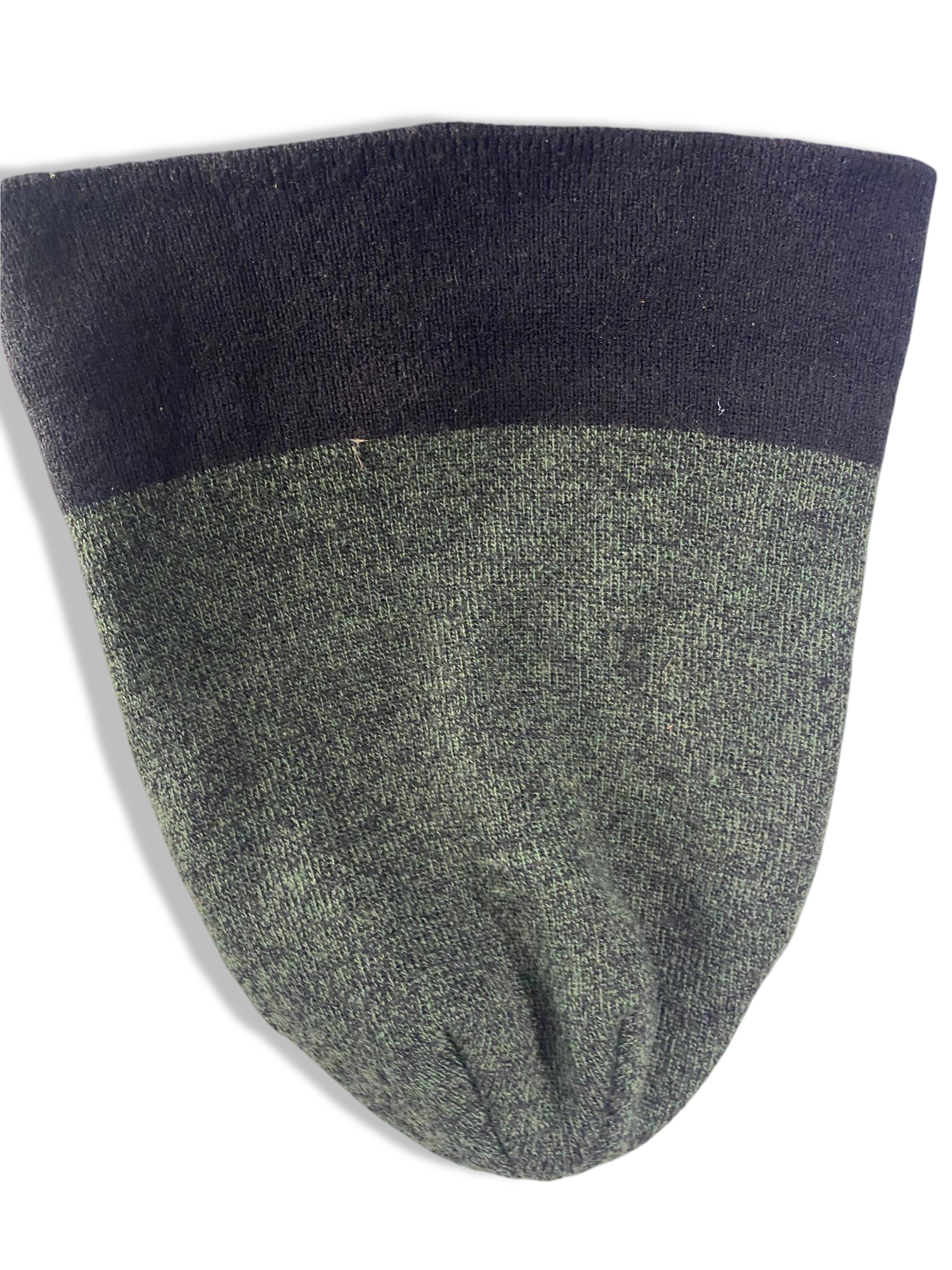 Vintage unisex grey colorblock beanie hat| SKU 6331