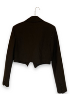 Rubynee Vintage y2k Womens brown zara crop blazers