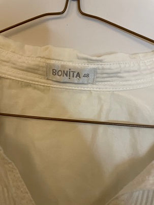 Rubynee Vintage y2k womens Bonita white long sleeve shirt in XL