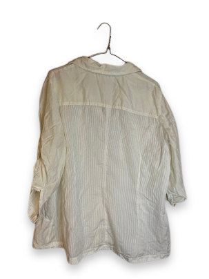 Rubynee Vintage y2k womens Bonita white long sleeve shirt in XL