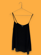 Rubynee Vintage y2k black Topshop spaghetti strap top
