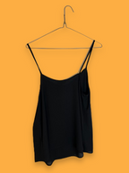 Rubynee Vintage y2k black Topshop spaghetti strap top