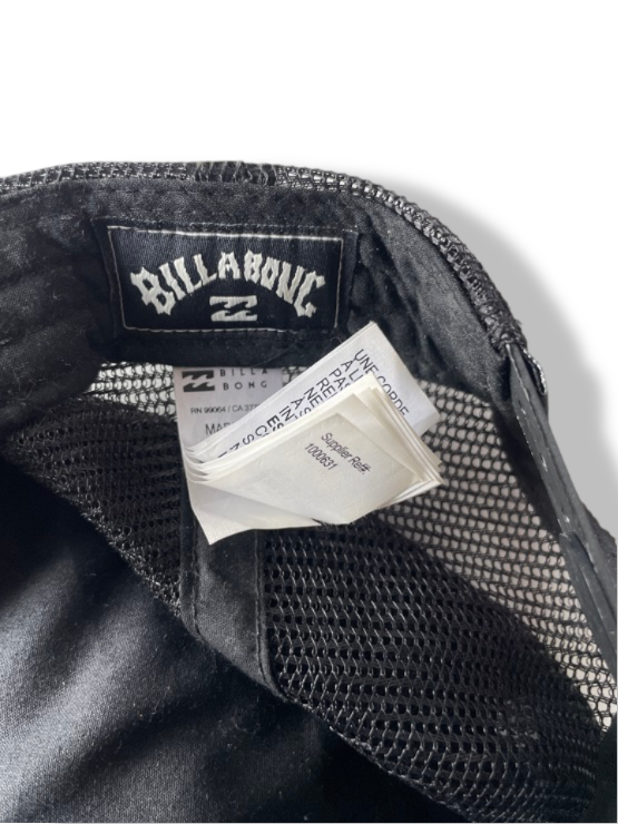 Vintage men's Billabong black tucker cap| SKU 4751