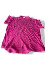 Vintage pink graphics print short sleeve tees in S| L25 W21| SKU 4752