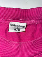 Vintage pink graphics print short sleeve tees in S| L25 W21| SKU 4752