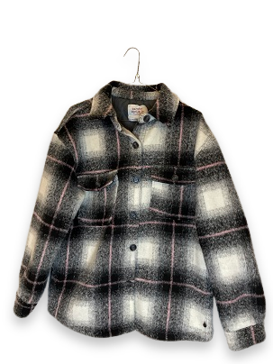 Rubynee Vintage y2k Pull&Bear Checkered Grey Coats