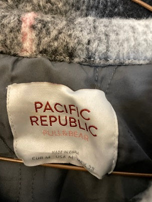Rubynee Vintage y2k Pull&Bear Checkered Grey Coats
