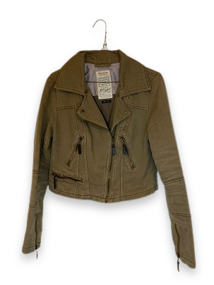 Rubynee Vintage y2k River Island Beige Motorcycle Coats & Jackets for Women